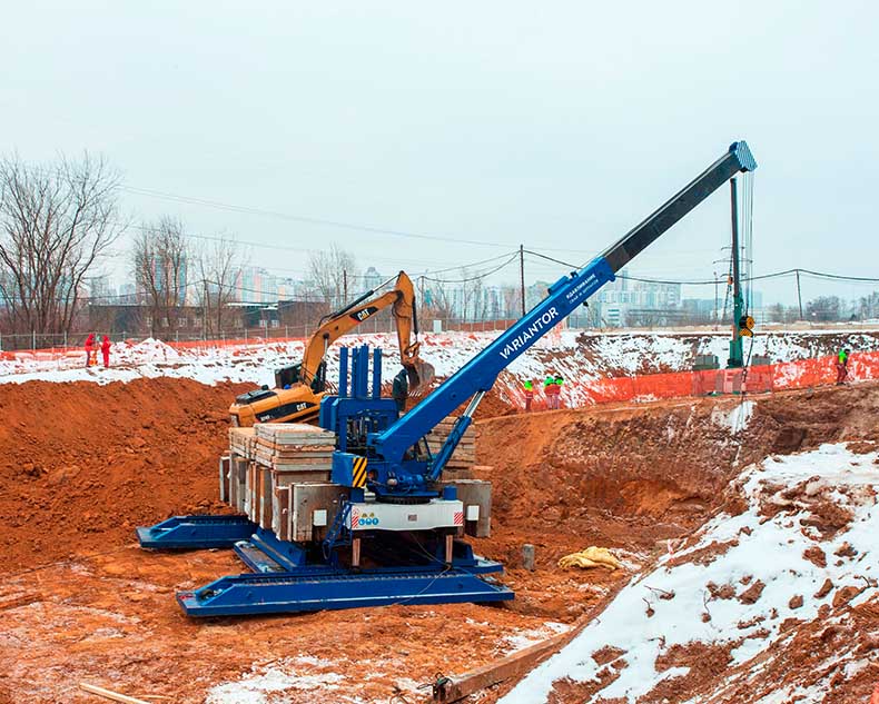 Вдавливающие установки